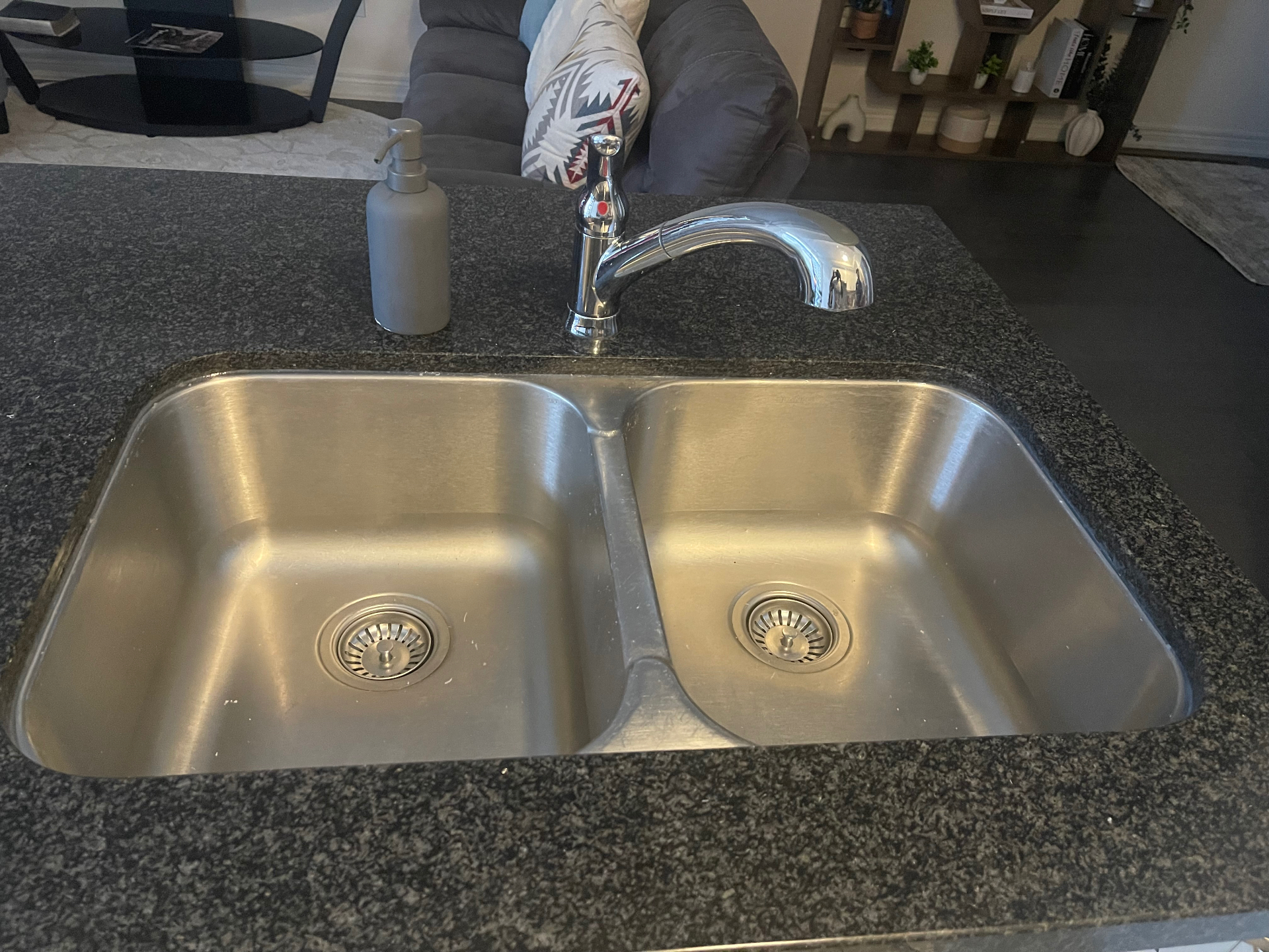 After: Sinking kitchen sink reinstated in Hamilton, Ontario