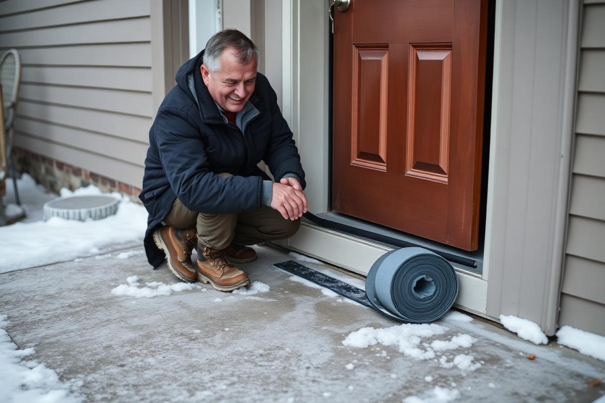 Stopping drafts before the first cold snap