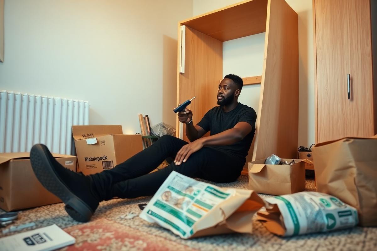 Why flat pack furniture ends up wobbly