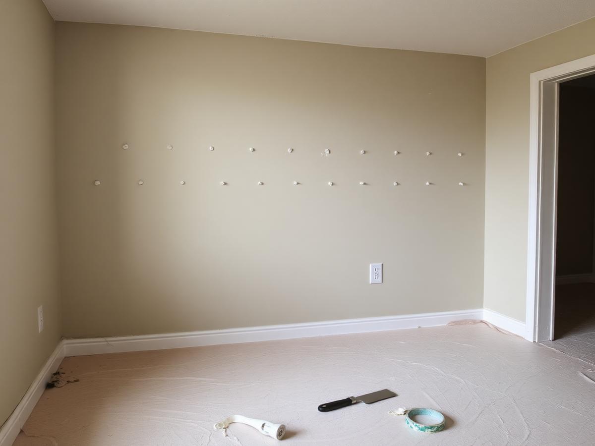 Move out wall repairs: getting a rental basement back to neutral
