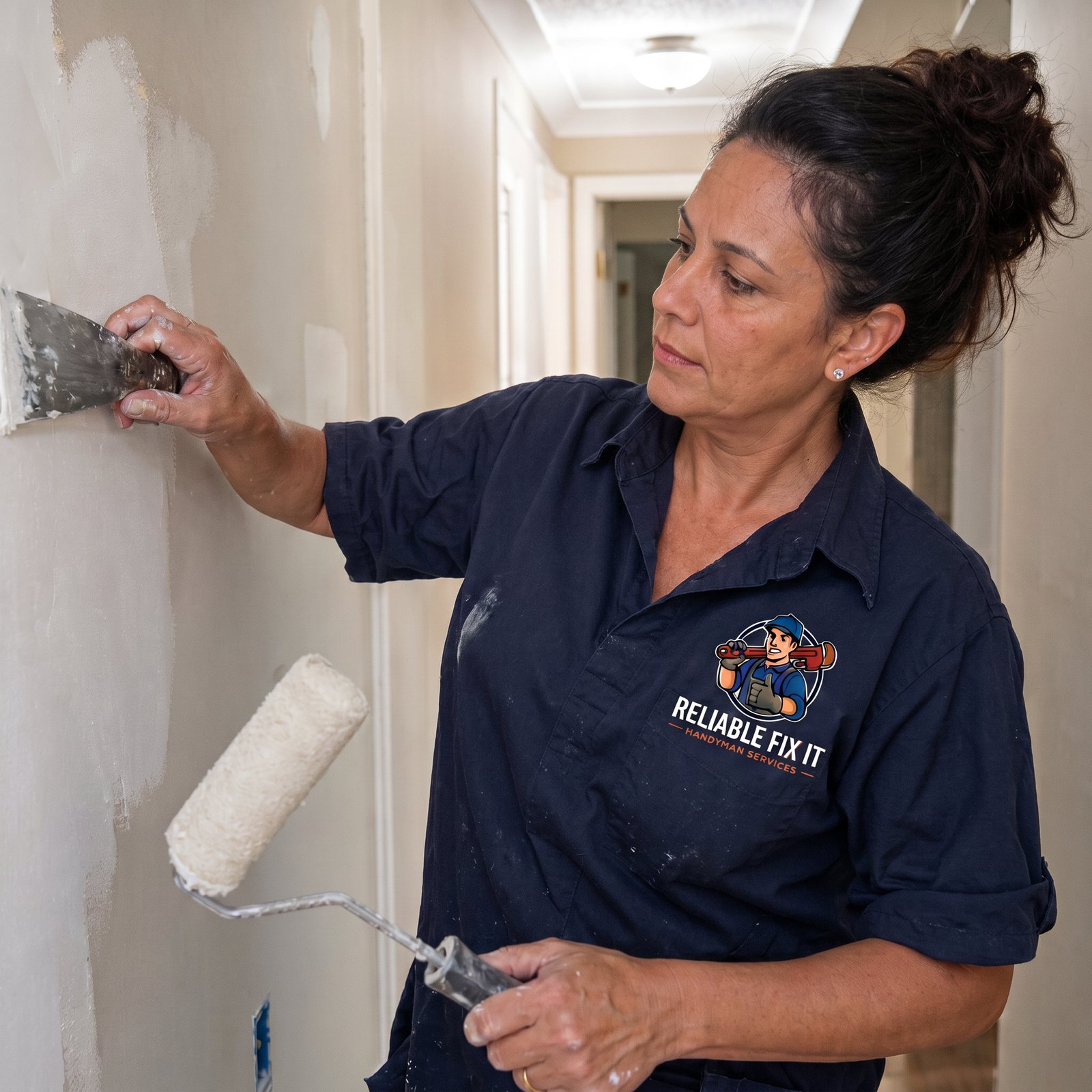 Walls & Ceilings handyman work by Reliable Fix It in Oakville